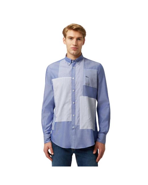 Harmont & Blaine Blue Casual Shirts for men