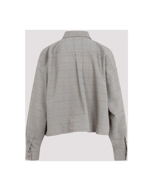 Frankie Shop Gray Shirts