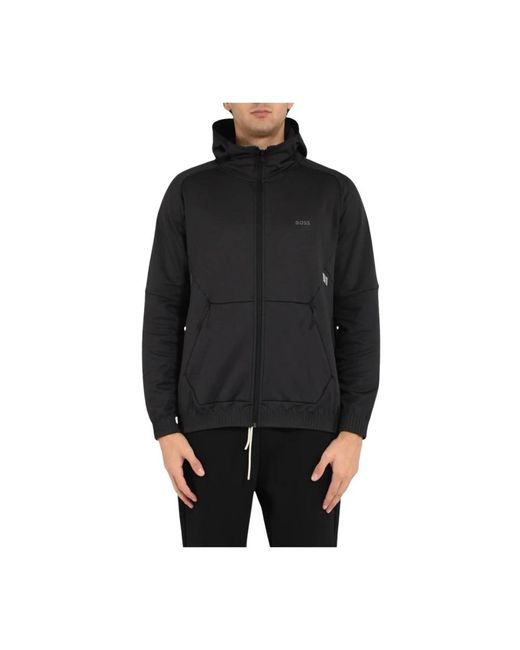 Zip-Throughs HUGO pour homme en coloris Black