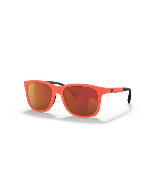 Emporio Armani Red Sunglasses