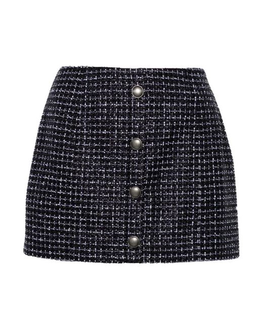 Alessandra Rich Blue Short Skirts