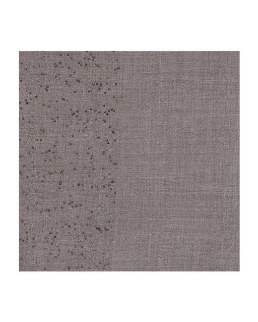 Faliero Sarti Gray Winter Scarves