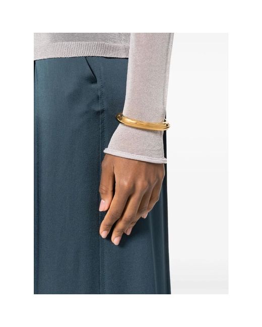 Jil Sander Metallic Bracelets