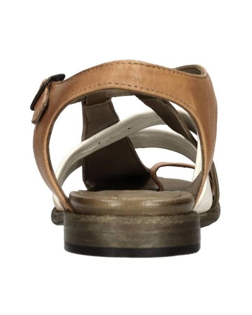 Hundred 100 Brown Flat Sandals