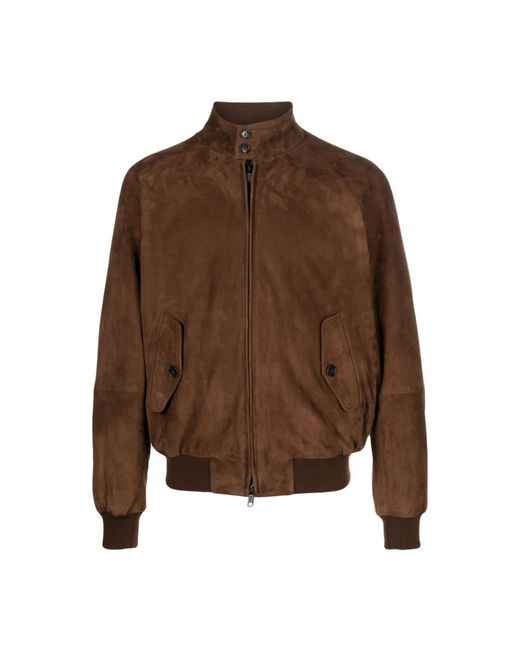 Baracuta Brown Leather Jackets for men