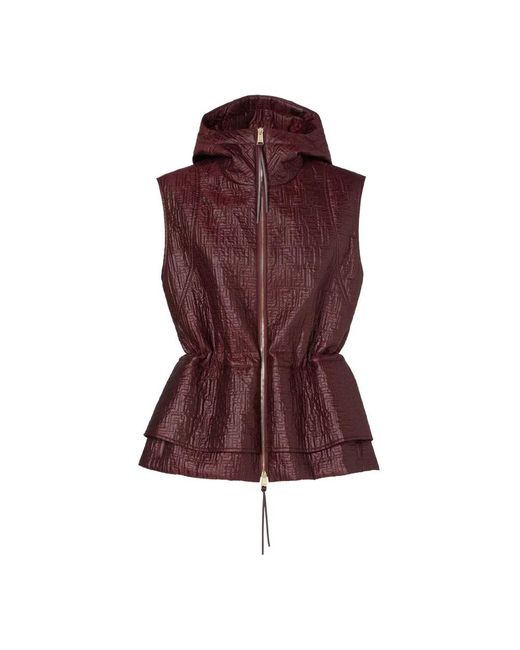 Fendi Brown Vests