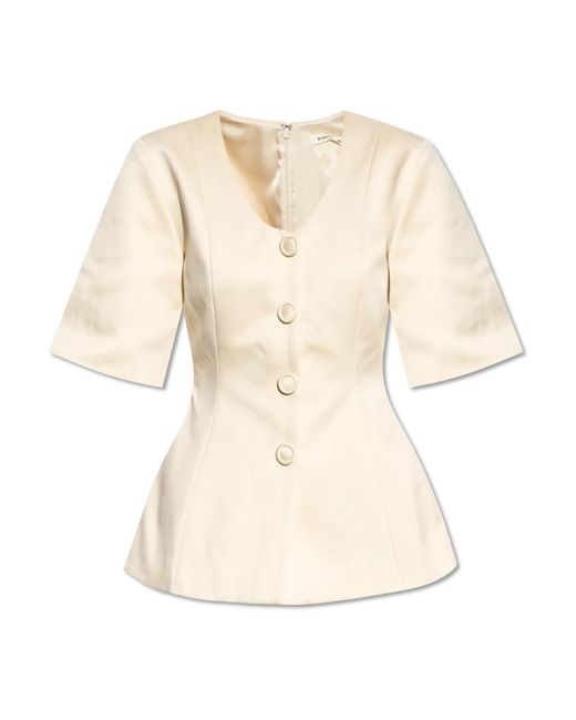 Blouses By Malene Birger de color Natural