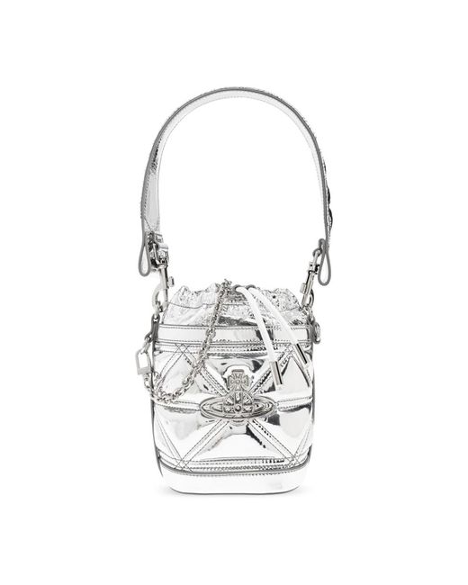 Bucket Bags di Vivienne Westwood in White