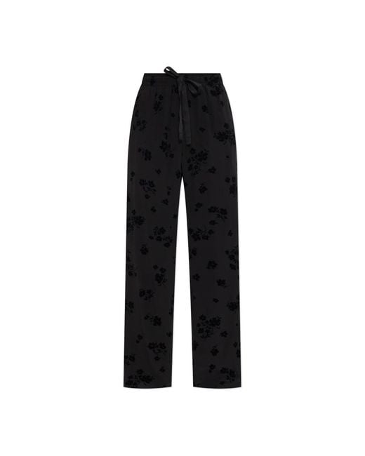 Zadig & Voltaire Straight Trousers in het Black