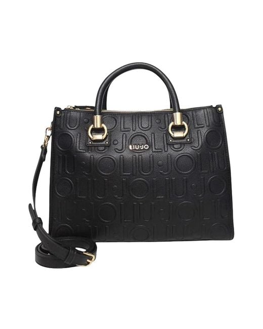 Liu Jo Zwarte Collectie Tassen Met M Satchel in het Black