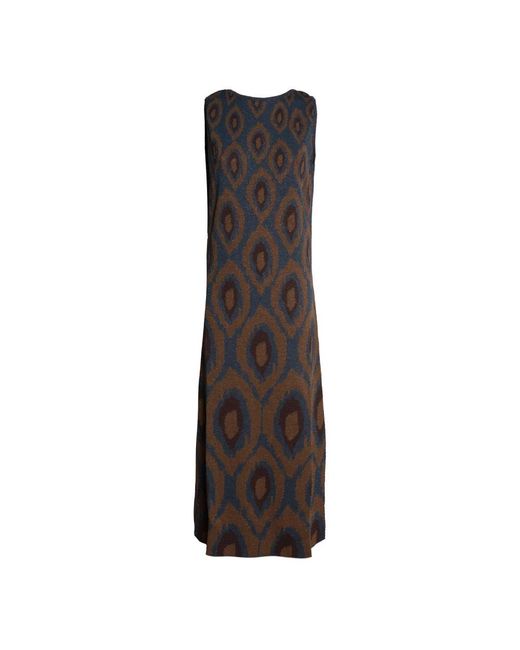 Akep Brown Knitted Dresses