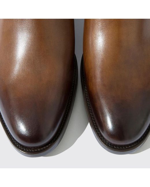 Scarosso Brown Enzo Boots for men