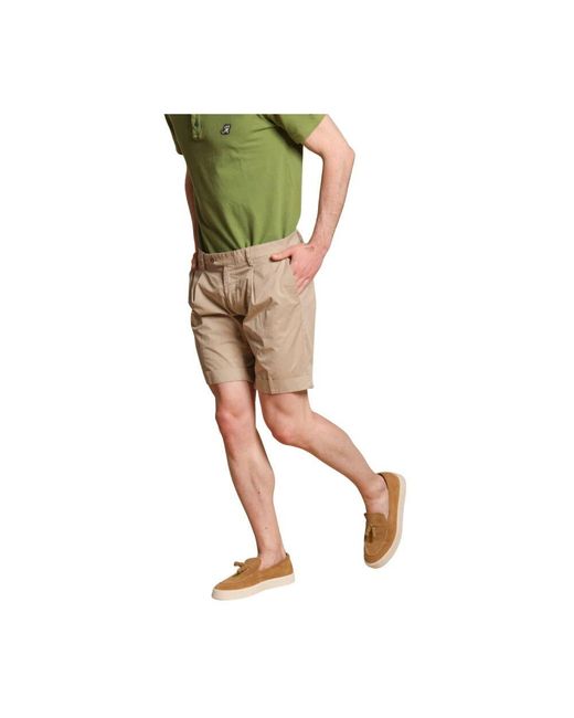 Mason's Green Casual Shorts for men