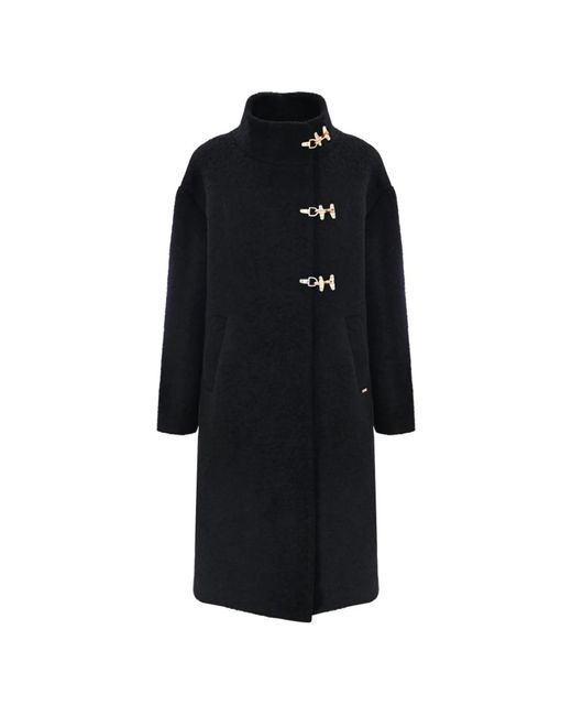 Kocca Single-Breasted Coats in het Black