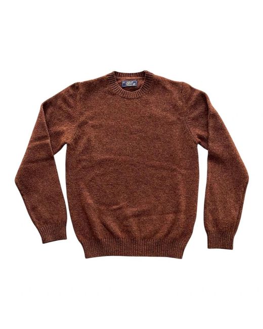 Bl'ker Brown Round-Neck Knitwear for men
