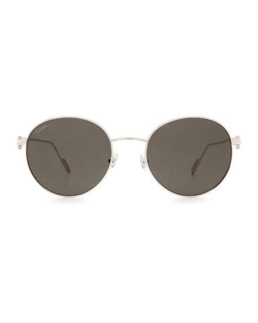 Sunglasses Ct0249S 001 di Cartier in Gray da Uomo
