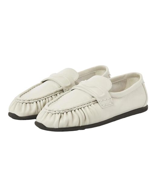 Nubikk White Loafers