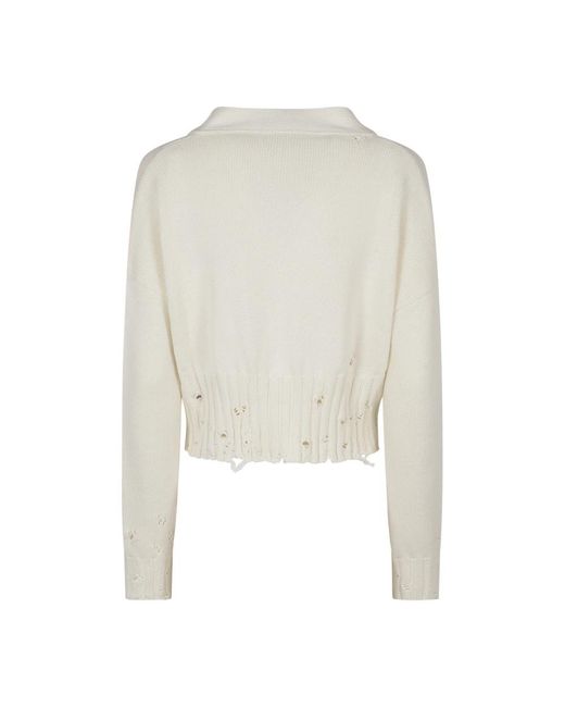 Marni White Cardigans