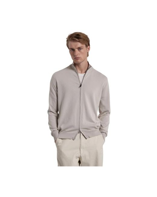 Kangra Gray Cardigans for men