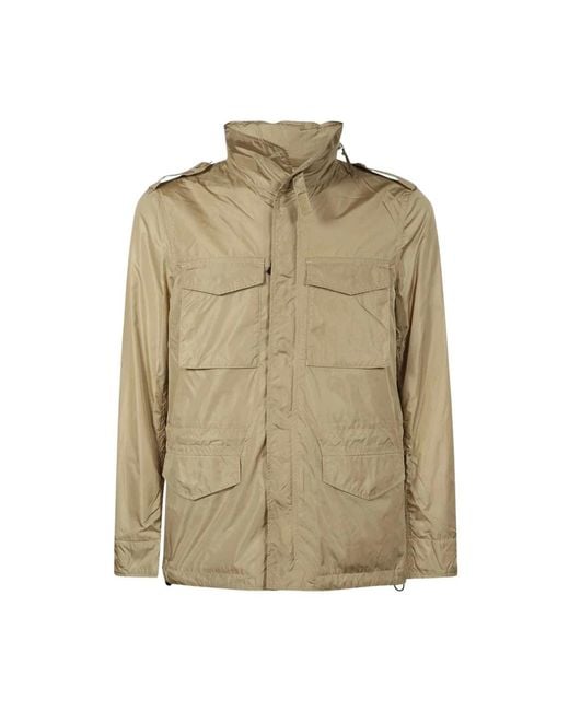 Aspesi Multi-Pocket Nylon Jas in het Green voor heren
