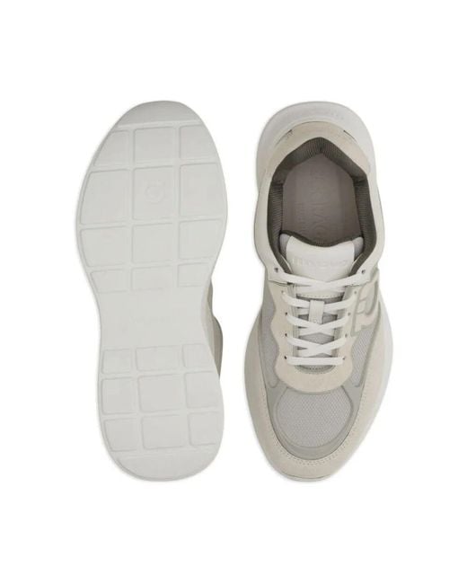Ferragamo Gray Sneakers for men