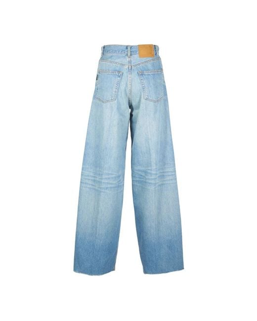 Haikure Blue Wide Jeans