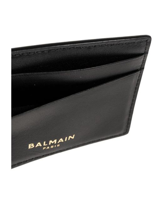 Wallets & Cardholders di Balmain in Black da Uomo