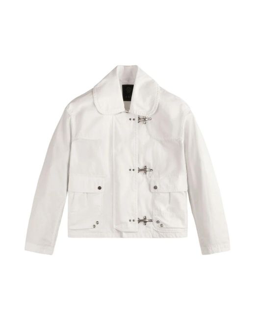Fay White Light Jackets