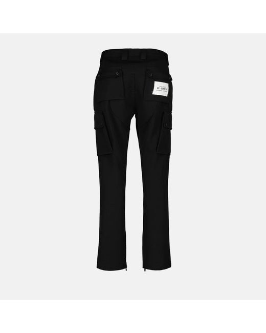 Trousers > slim-fit trousers Dolce & Gabbana pour homme en coloris Black