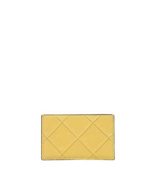 Tory Burch Yellow Fleming Soft Kartenetui