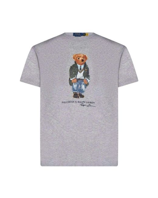 Ralph Lauren Kurzarm-t-shirt in Gray für Herren
