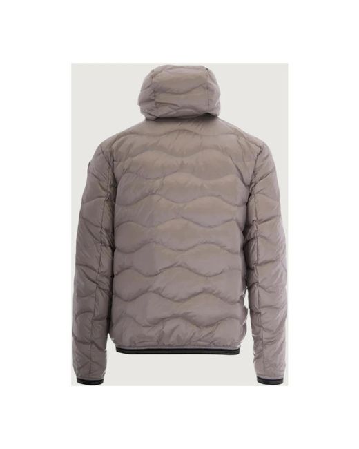 Winter Jackets Blauer de hombre de color Gray