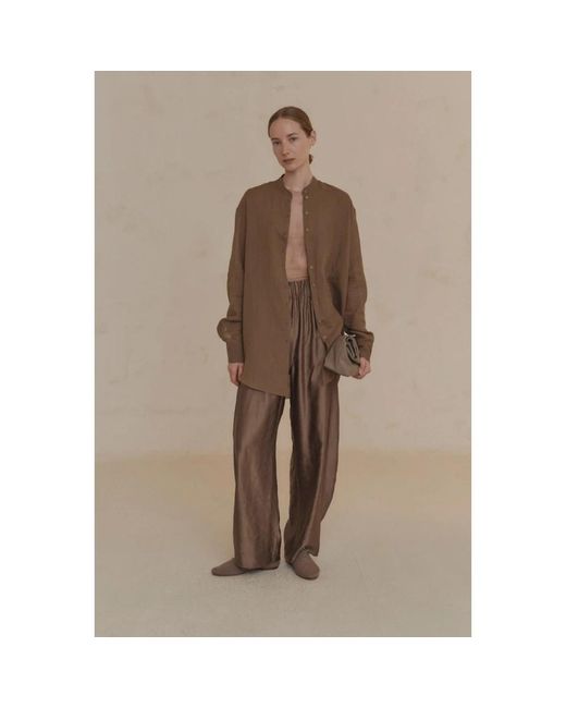Cortana Green Wide Trousers