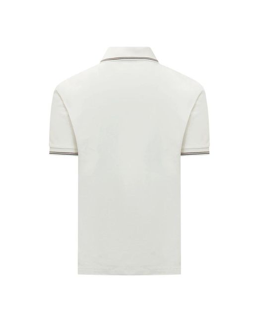 Emporio Armani White Polo Shirts for men