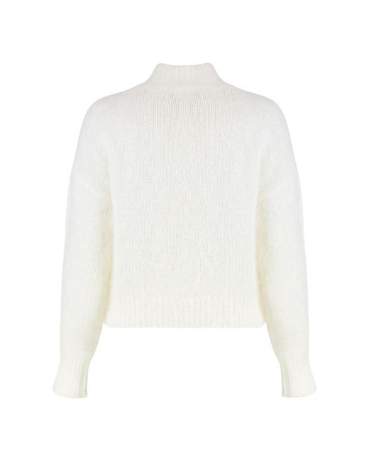 Peserico White Turtlenecks