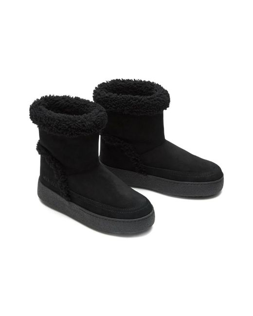 Moon Boot Black Winter Boots