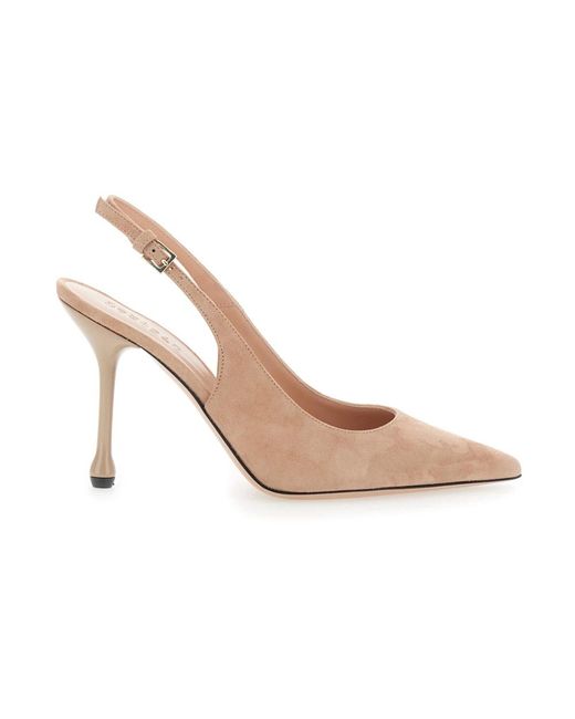 Pumps di Plain in White