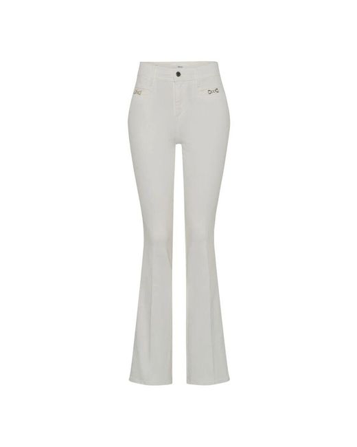 Brax Gray Bootcut style five-pocket jeans