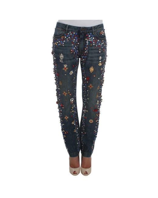 Dolce & Gabbana Blue Slim Fit Jeans