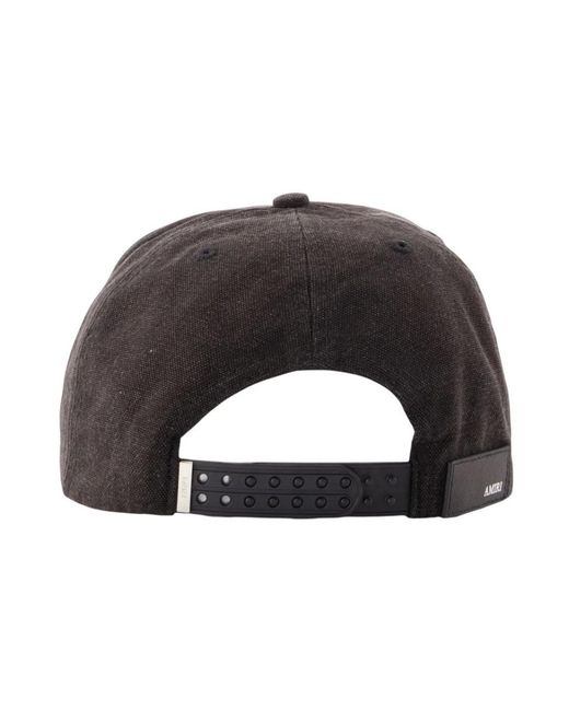 Amiri Ma Script Canvas Hat in Gray für Herren
