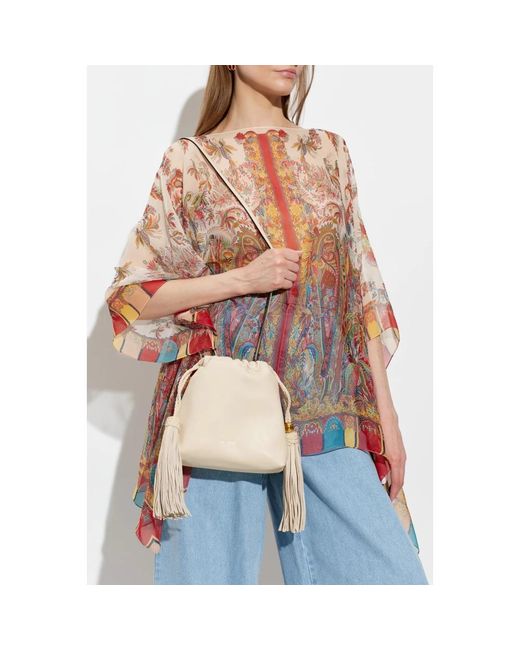 Etro Natural Bucket Bags