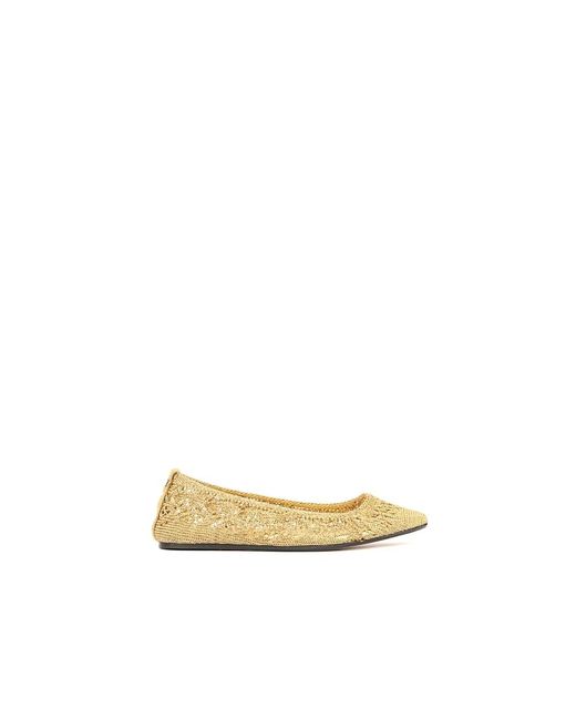 Isabel Marant Metallic Ballerina Shoes
