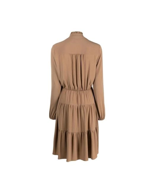 Eleventy Brown Midi Dresses