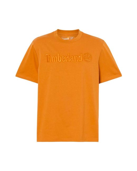 T-Shirts di Timberland in Orange da Uomo