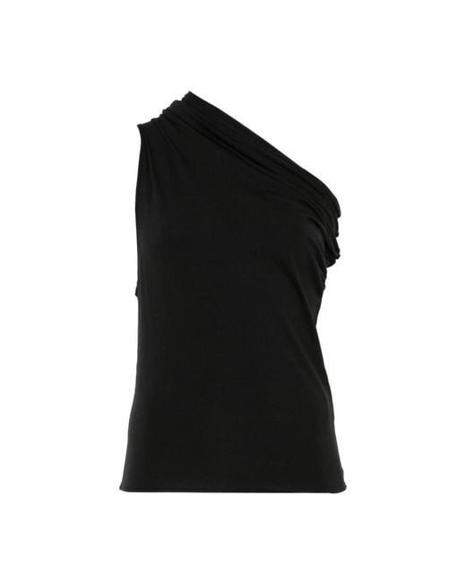 Entire studios Sleeveless Tops in het Black