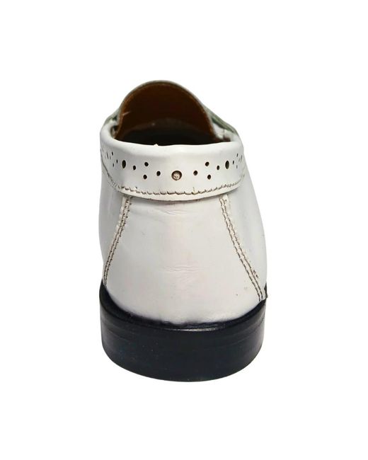 Baldinini White Loafers