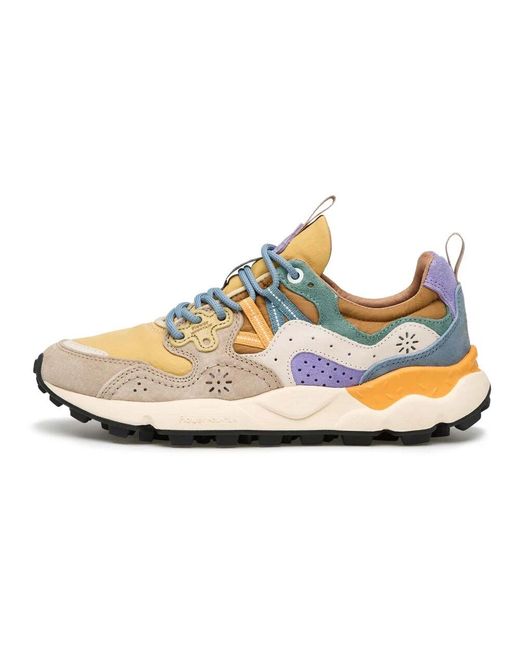 Flower Mountain White Sneakers Yamano 3 Uni