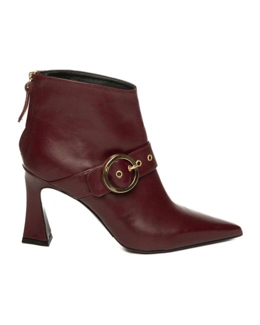 Albano Brown Heeled Boots