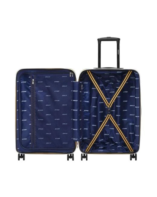 K-Way Blue Suitcases