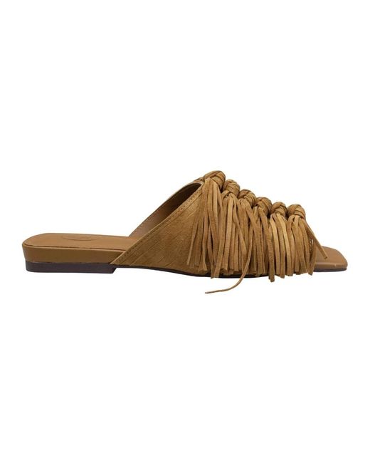 Ash Brigitte Mules in het Brown